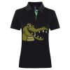 Best Selling Women's contrast polo Thumbnail
