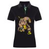Best Selling Women's contrast polo Thumbnail