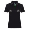 Best Selling Women's contrast polo Thumbnail