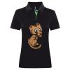 Best Selling Women's contrast polo Thumbnail