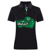 Best Selling Women's contrast polo Thumbnail