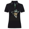 Best Selling Women's contrast polo Thumbnail