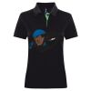 Best Selling Women's contrast polo Thumbnail