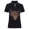 Best Selling Women's contrast polo Thumbnail