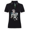 Best Selling Women's contrast polo Thumbnail
