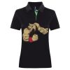Best Selling Women's contrast polo Thumbnail