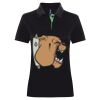 Best Selling Women's contrast polo Thumbnail