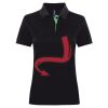 Best Selling Women's contrast polo Thumbnail