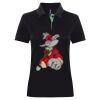 Best Selling Women's contrast polo Thumbnail
