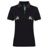 Best Selling Women's contrast polo Thumbnail
