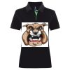 Best Selling Women's contrast polo Thumbnail