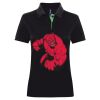 Best Selling Women's contrast polo Thumbnail