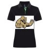 Best Selling Women's contrast polo Thumbnail