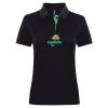 Best Selling Women's contrast polo Thumbnail