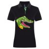 Best Selling Women's contrast polo Thumbnail