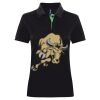 Best Selling Women's contrast polo Thumbnail