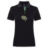 Best Selling Women's contrast polo Thumbnail