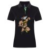 Best Selling Women's contrast polo Thumbnail