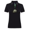 Best Selling Women's contrast polo Thumbnail