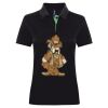 Best Selling Women's contrast polo Thumbnail