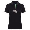 Best Selling Women's contrast polo Thumbnail