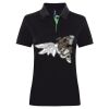 Best Selling Women's contrast polo Thumbnail