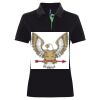 Best Selling Women's contrast polo Thumbnail
