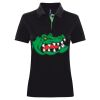 Best Selling Women's contrast polo Thumbnail