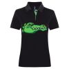 Best Selling Women's contrast polo Thumbnail
