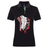 Best Selling Women's contrast polo Thumbnail