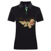 Best Selling Women's contrast polo Thumbnail