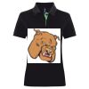 Best Selling Women's contrast polo Thumbnail