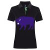 Best Selling Women's contrast polo Thumbnail