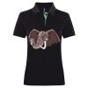 Best Selling Women's contrast polo Thumbnail