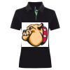 Best Selling Women's contrast polo Thumbnail