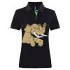 Best Selling Women's contrast polo Thumbnail