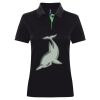 Best Selling Women's contrast polo Thumbnail
