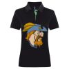Best Selling Women's contrast polo Thumbnail