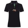 Best Selling Women's contrast polo Thumbnail