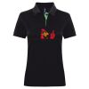 Best Selling Women's contrast polo Thumbnail