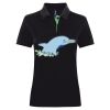 Best Selling Women's contrast polo Thumbnail