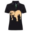 Best Selling Women's contrast polo Thumbnail