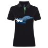 Best Selling Women's contrast polo Thumbnail
