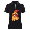 Best Selling Women's contrast polo Thumbnail