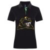 Best Selling Women's contrast polo Thumbnail
