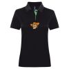 Best Selling Women's contrast polo Thumbnail