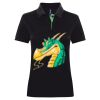 Best Selling Women's contrast polo Thumbnail