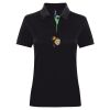 Best Selling Women's contrast polo Thumbnail