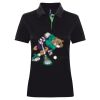Best Selling Women's contrast polo Thumbnail