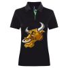 Best Selling Women's contrast polo Thumbnail